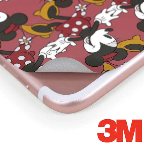 Disney Minnie Mouse Dancing Pattern iPhone 8 Plus Skin